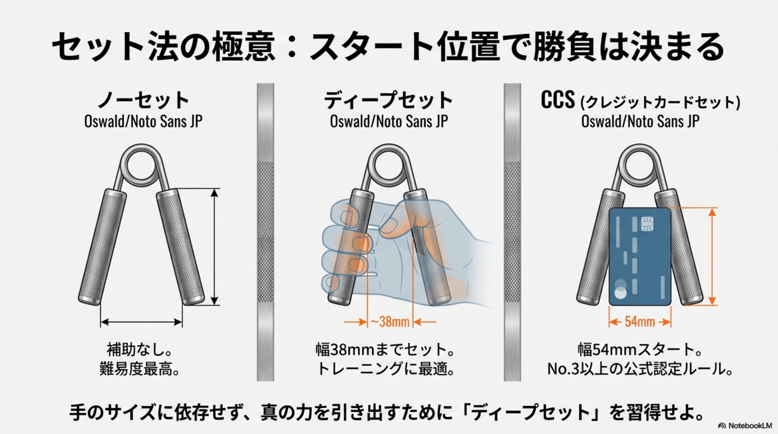 COCグリッパー（キャプテンズオブクラッシュ） No.1の握力は？選び方と