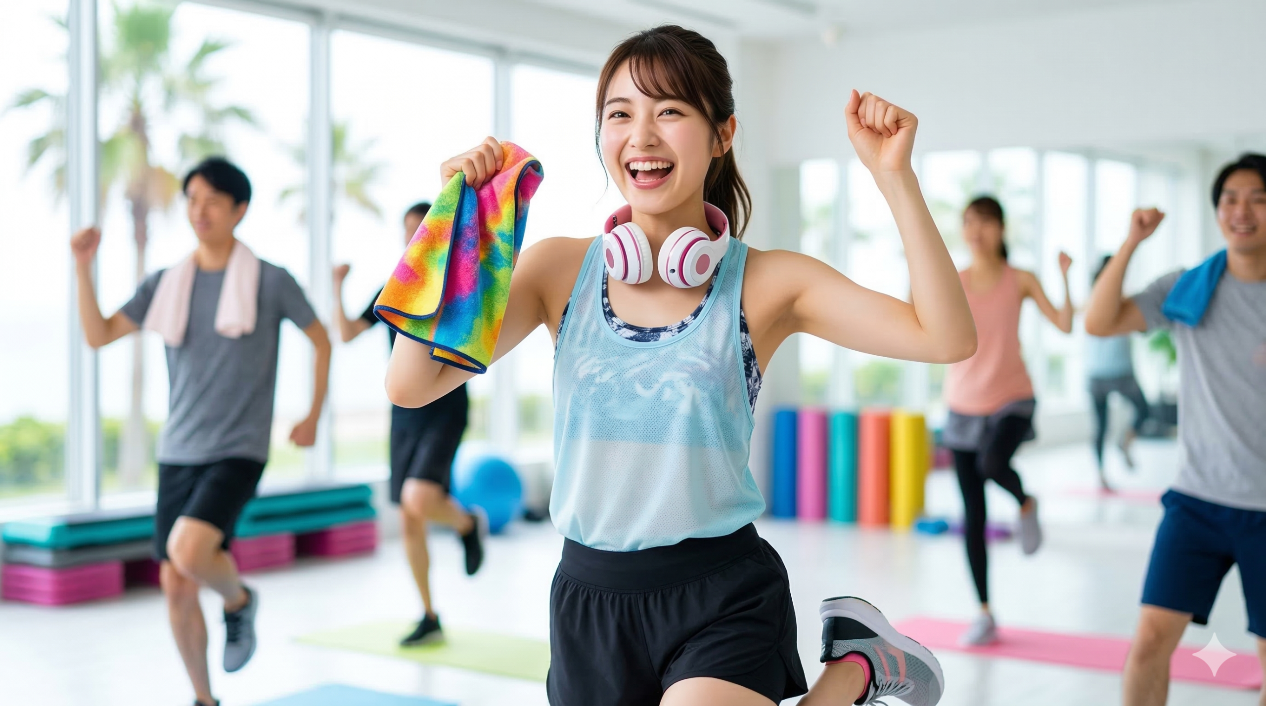 エアロビクスで楽しく脂肪燃焼 - 日本のフィットネスクラス